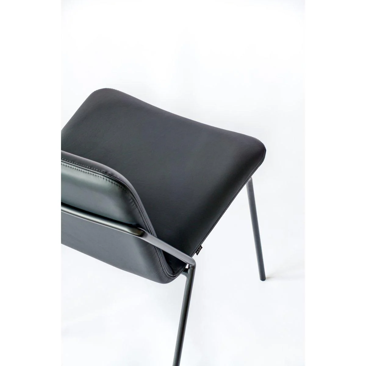 Sling Leather Dining Chair - Image 6