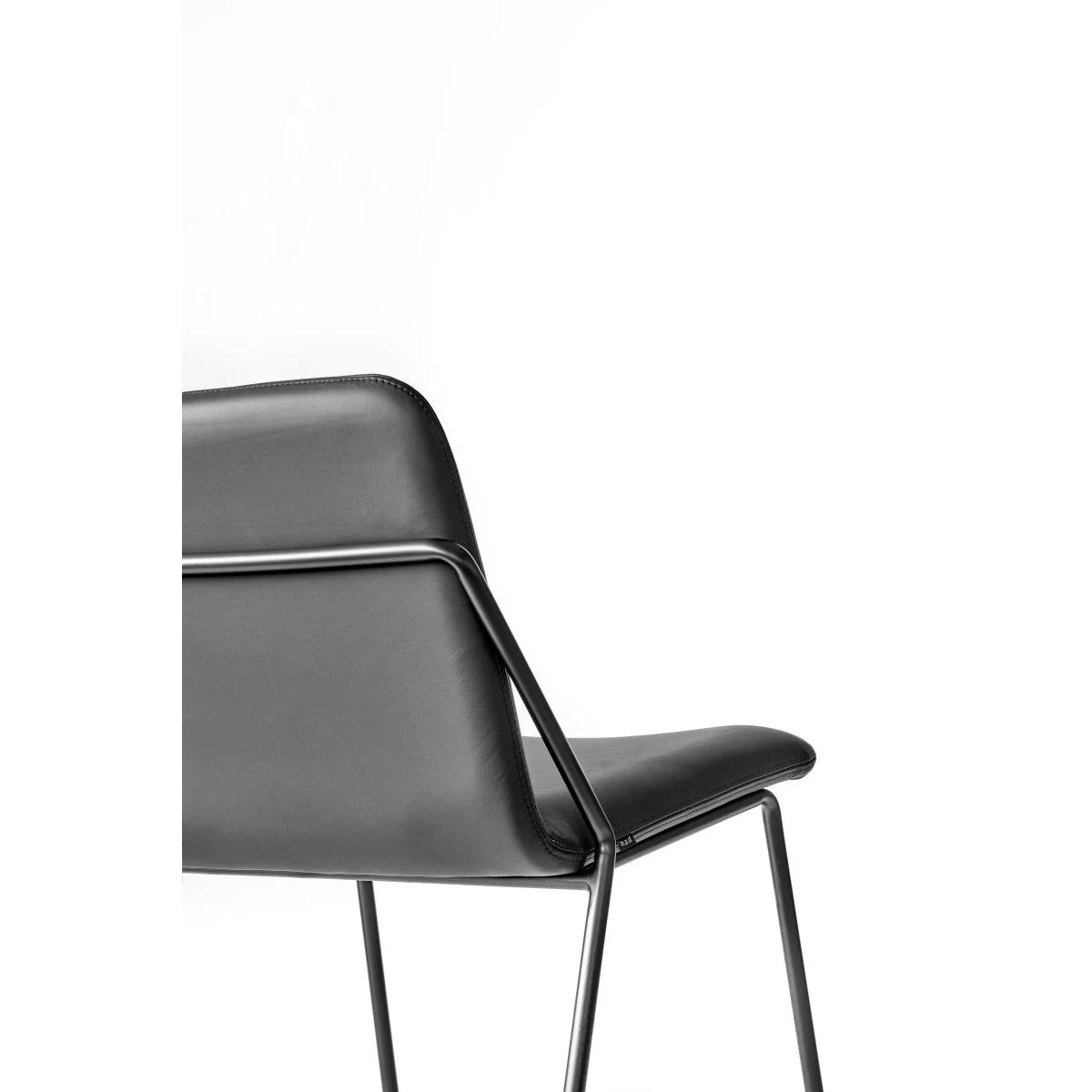 Sling Leather Dining Chair - Image 7