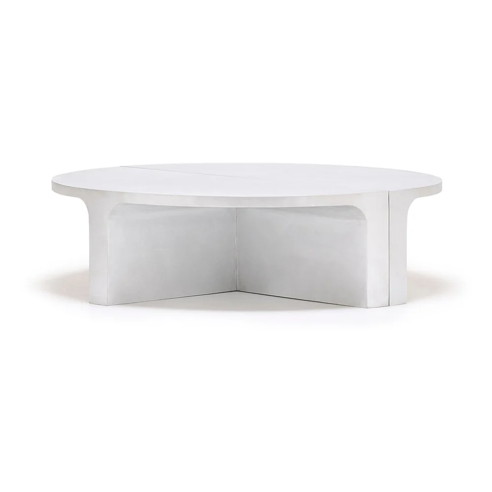 Stoic Round Metal Coffee Table - Set of 2 - Image 2