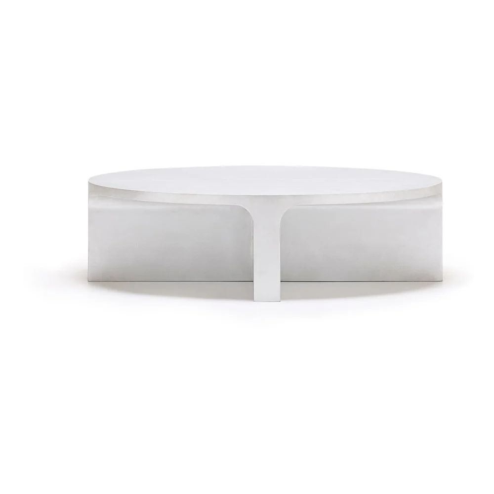 Stoic Round Metal Coffee Table - Set of 2 - Image 3