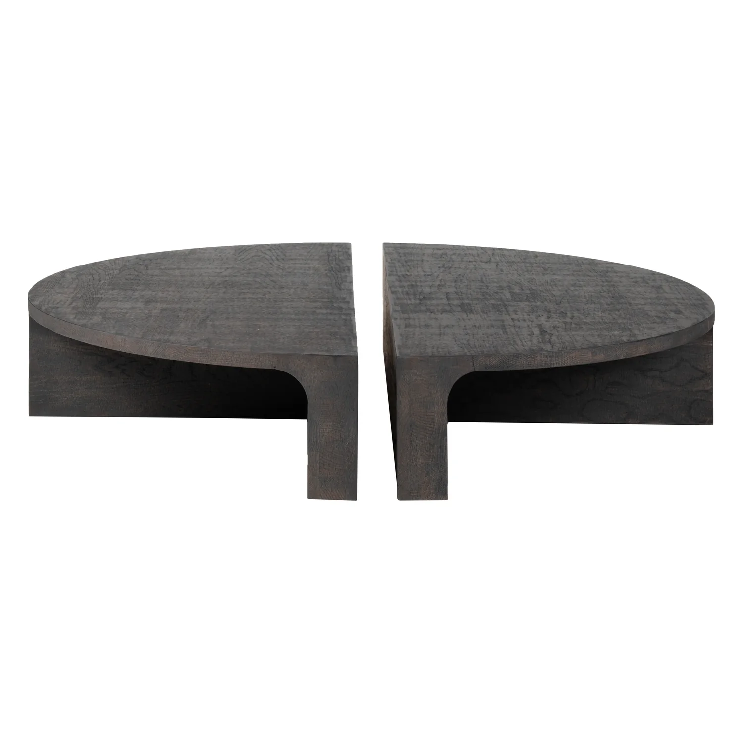 Stoic Round Timber Coffee Table - Set of 2 - Image 10