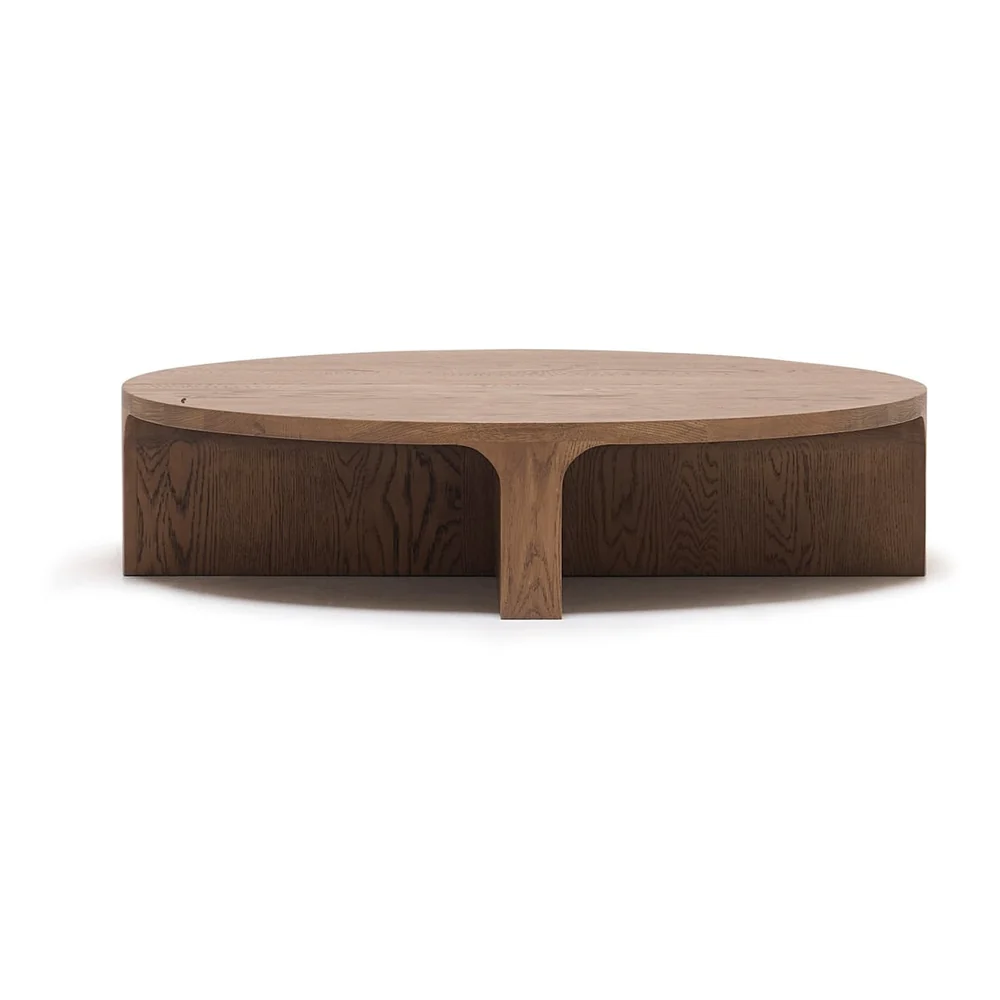 Stoic Round Timber Coffee Table - Set of 2 - Image 17