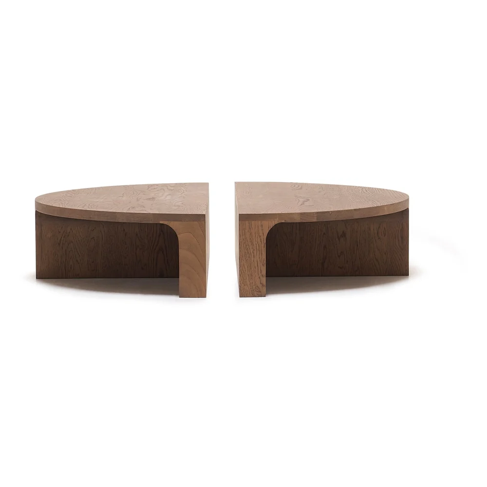Stoic Round Timber Coffee Table - Set of 2 - Image 19
