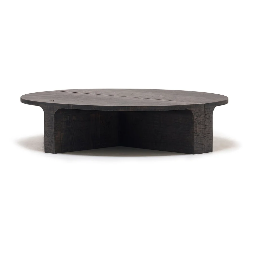 Stoic Round Timber Coffee Table - Set of 2 - Image 22