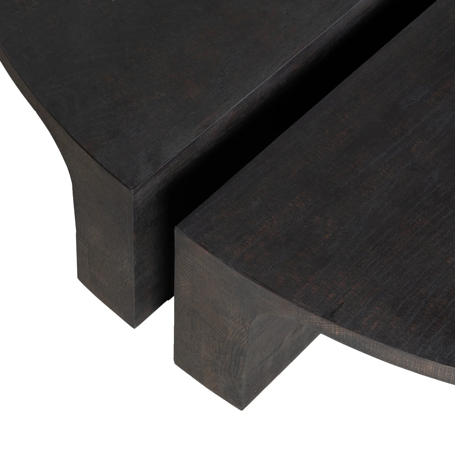 Stoic Round Timber Coffee Table - Set of 2 - Image 31