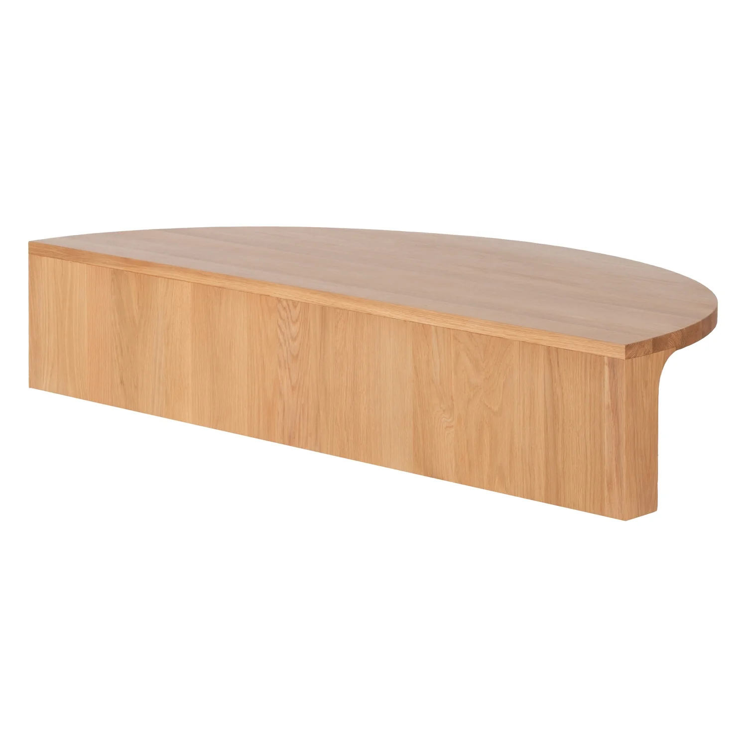Stoic Semi-Circle Timber Coffee Table - Image 2