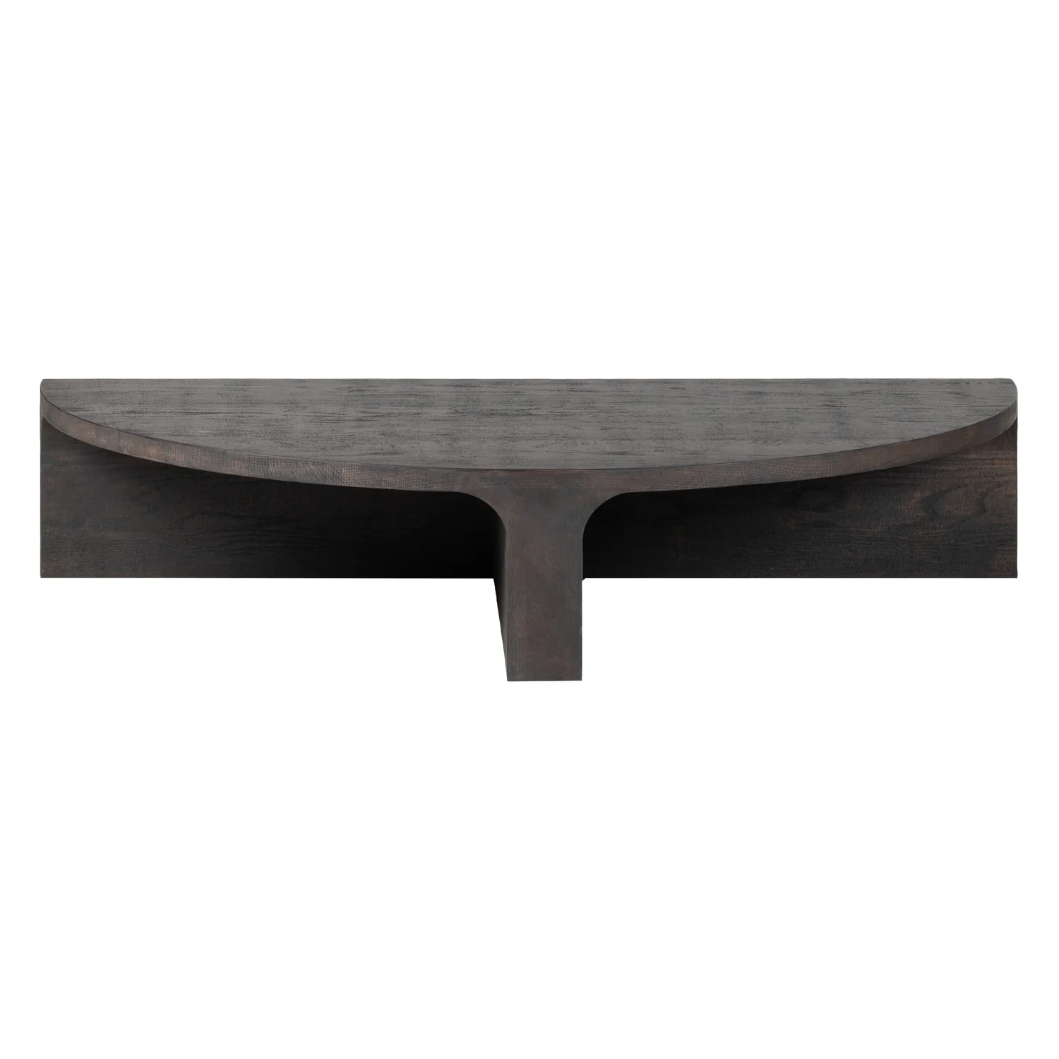 Stoic Semi-Circle Timber Coffee Table - Image 4