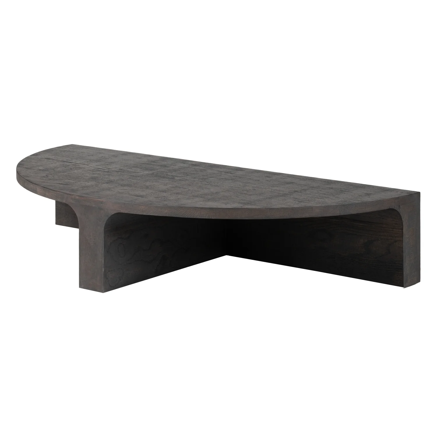 Stoic Semi-Circle Timber Coffee Table - Image 5