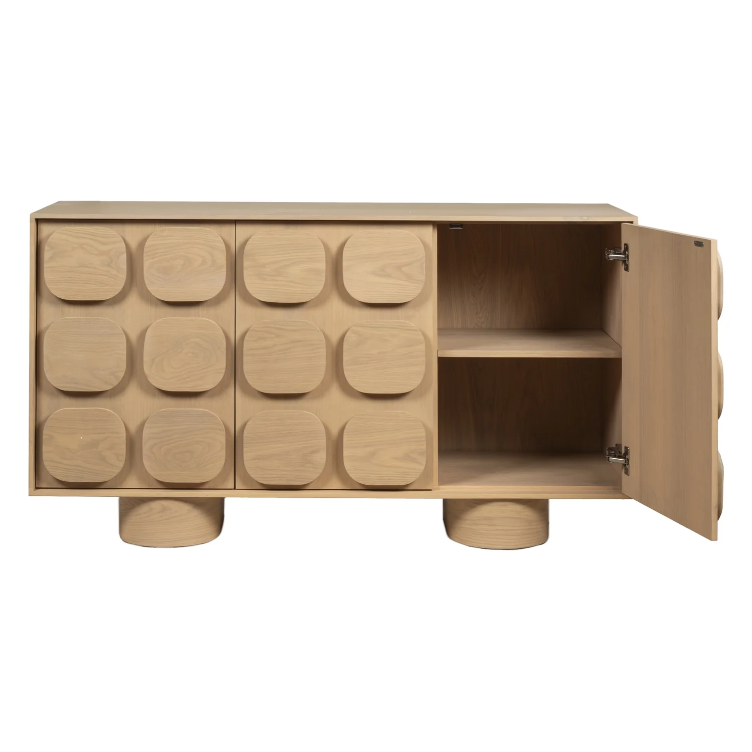 Tansu 3 Doors Sideboard - Image 2
