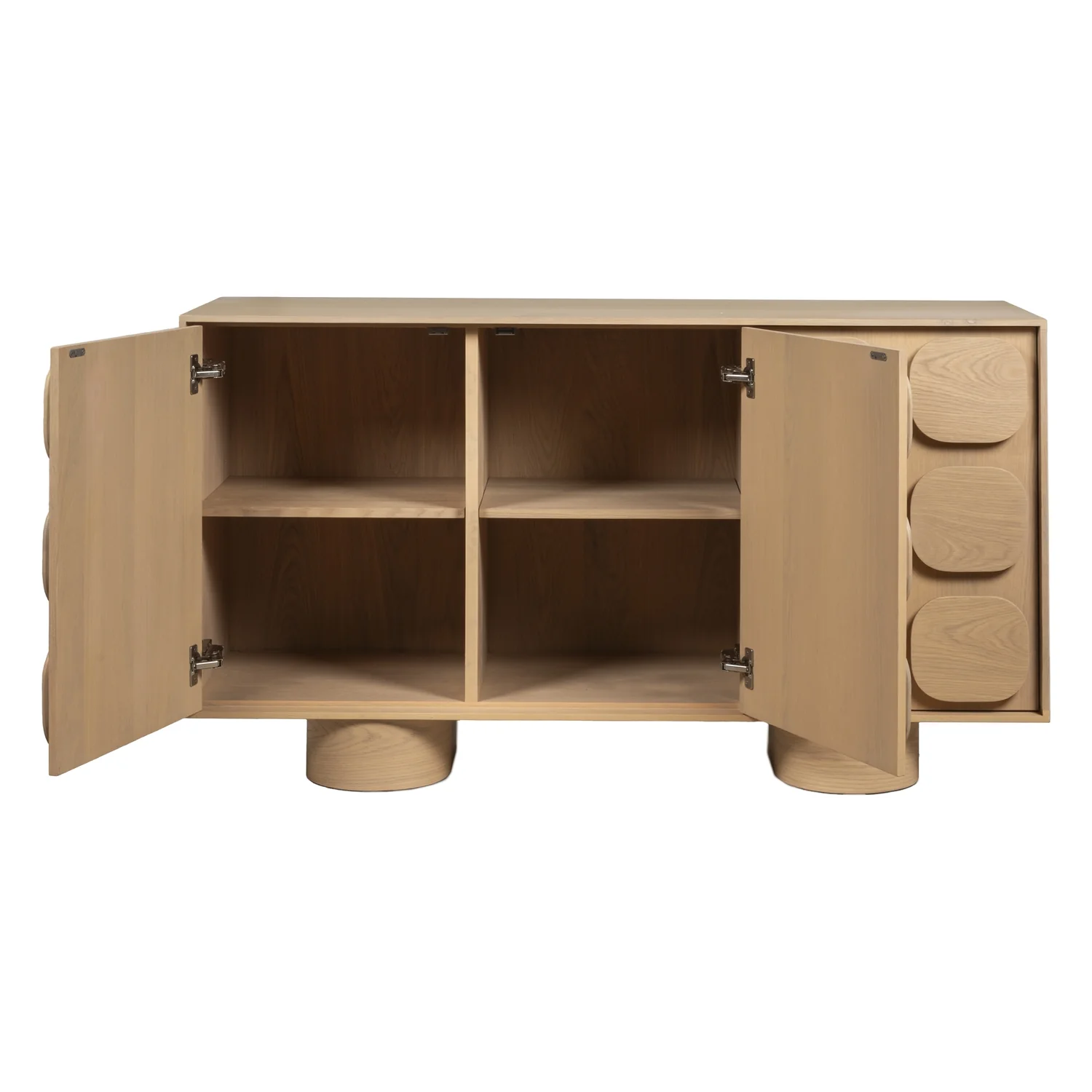 Tansu 3 Doors Sideboard - Image 3