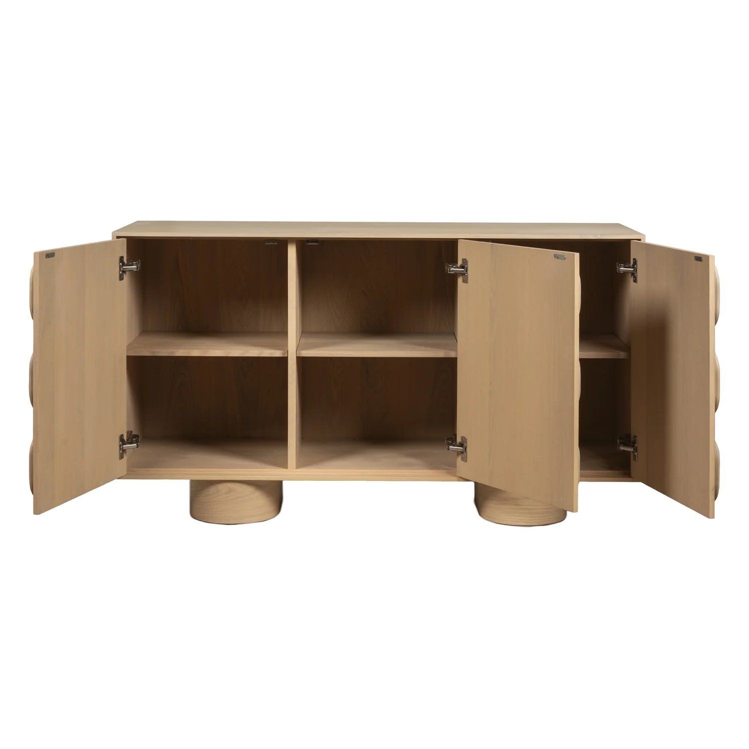 Tansu 3 Doors Sideboard - Image 4