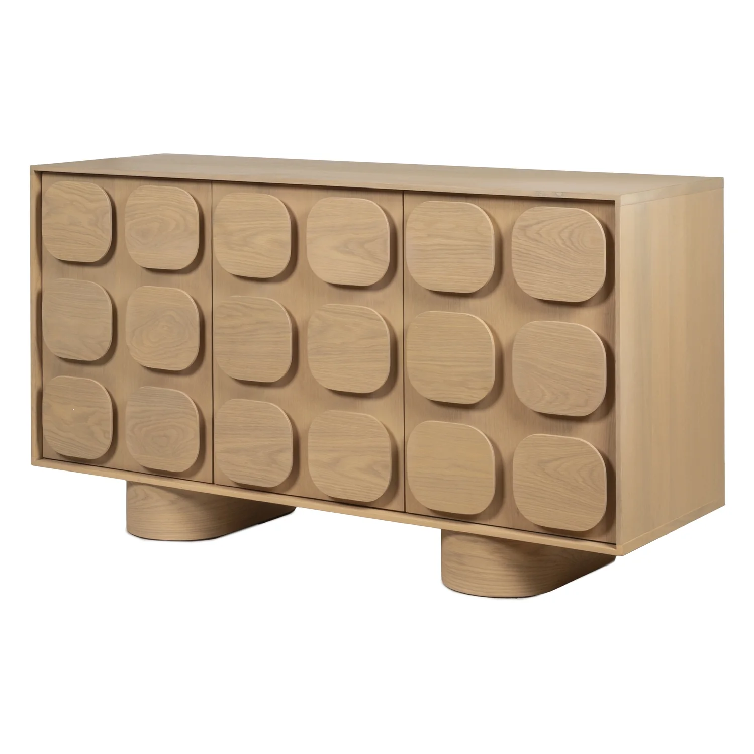 Tansu 3 Doors Sideboard - Image 5