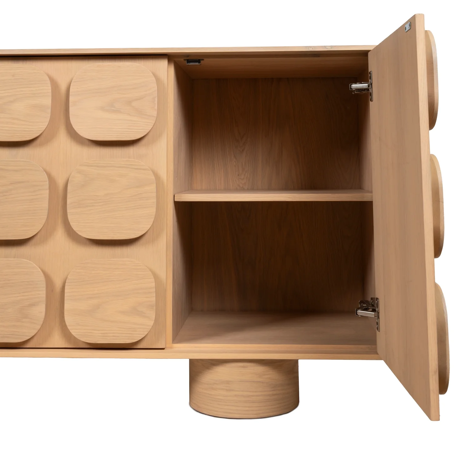 Tansu 3 Doors Sideboard - Image 9