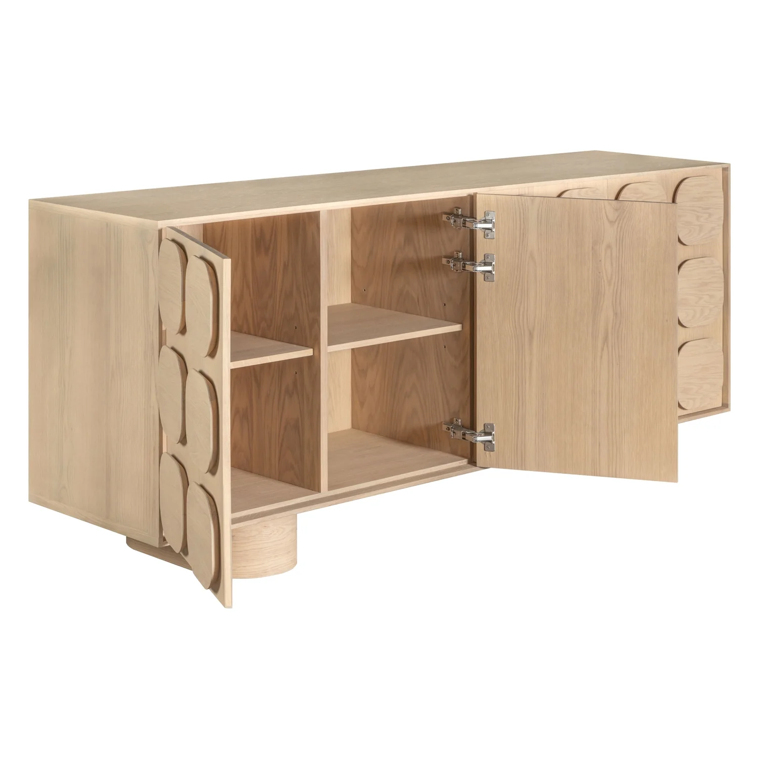 Tansu 4 Doors Sideboard - Image 4