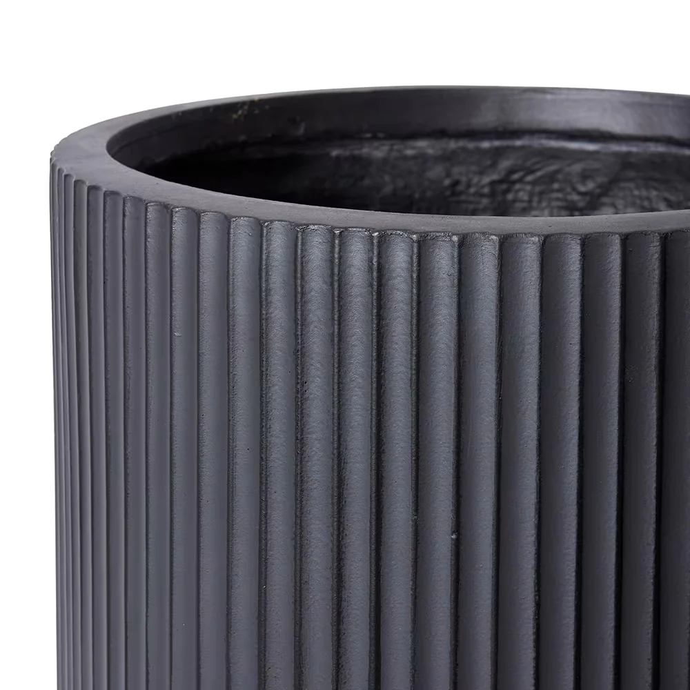 Taroin Tall Fibrestone Planter - Set of 2 - Image 4