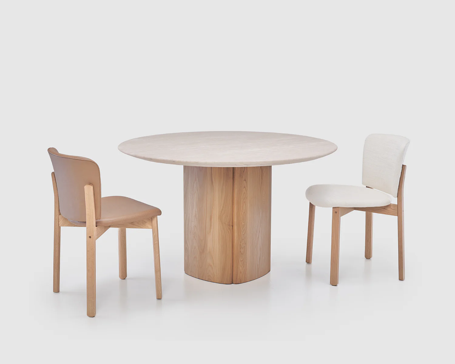Tathra Travertine Round Dining Table - Image 4