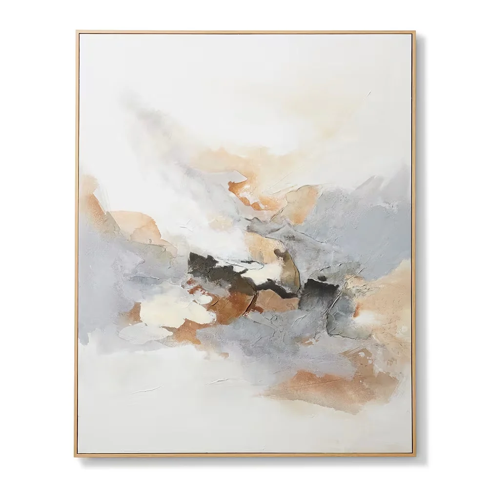 The Moment Hand Painted Wall Art - Image 2