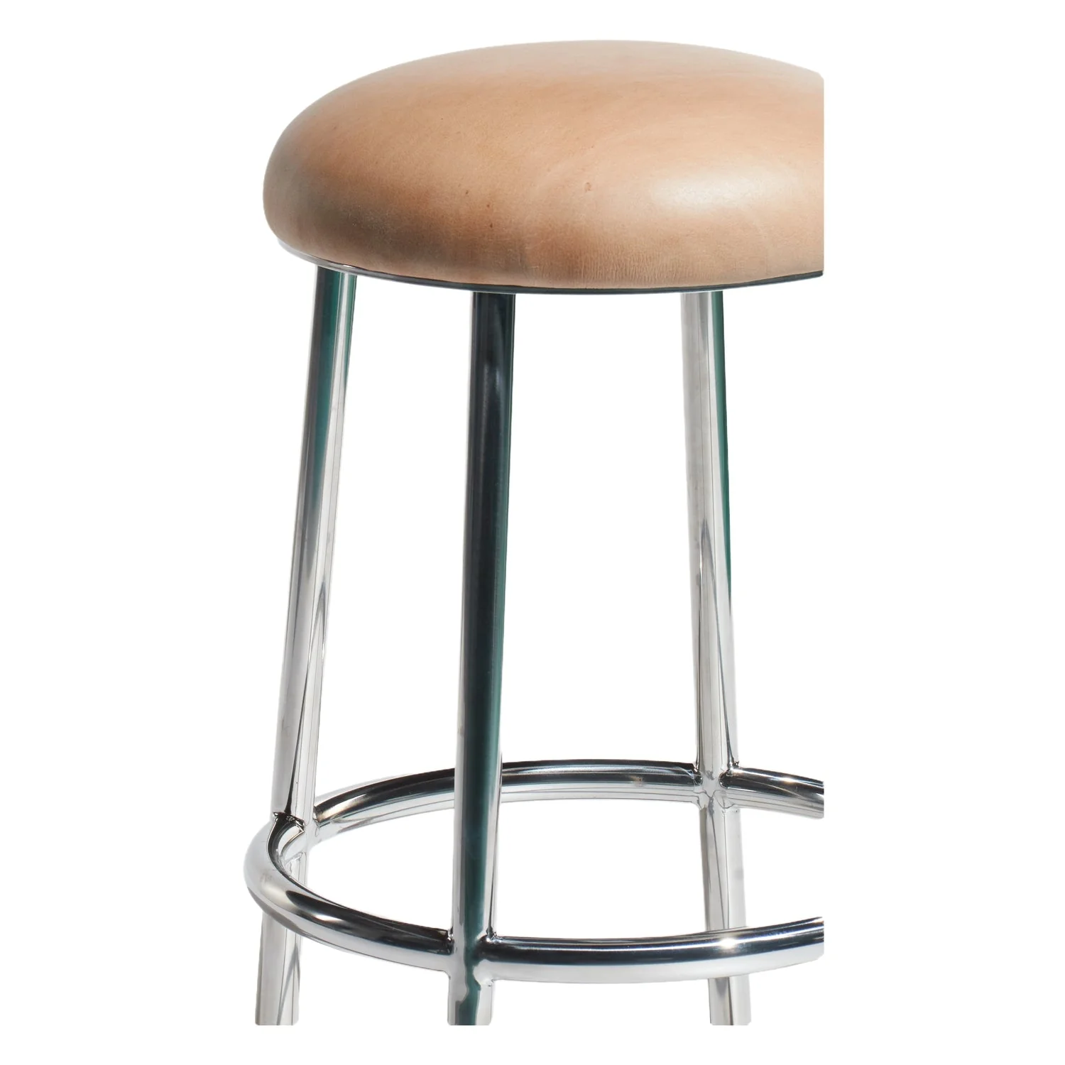 The Standard Counter Stool - Butter Coco Brown Leather - Floor Stock - Image 3