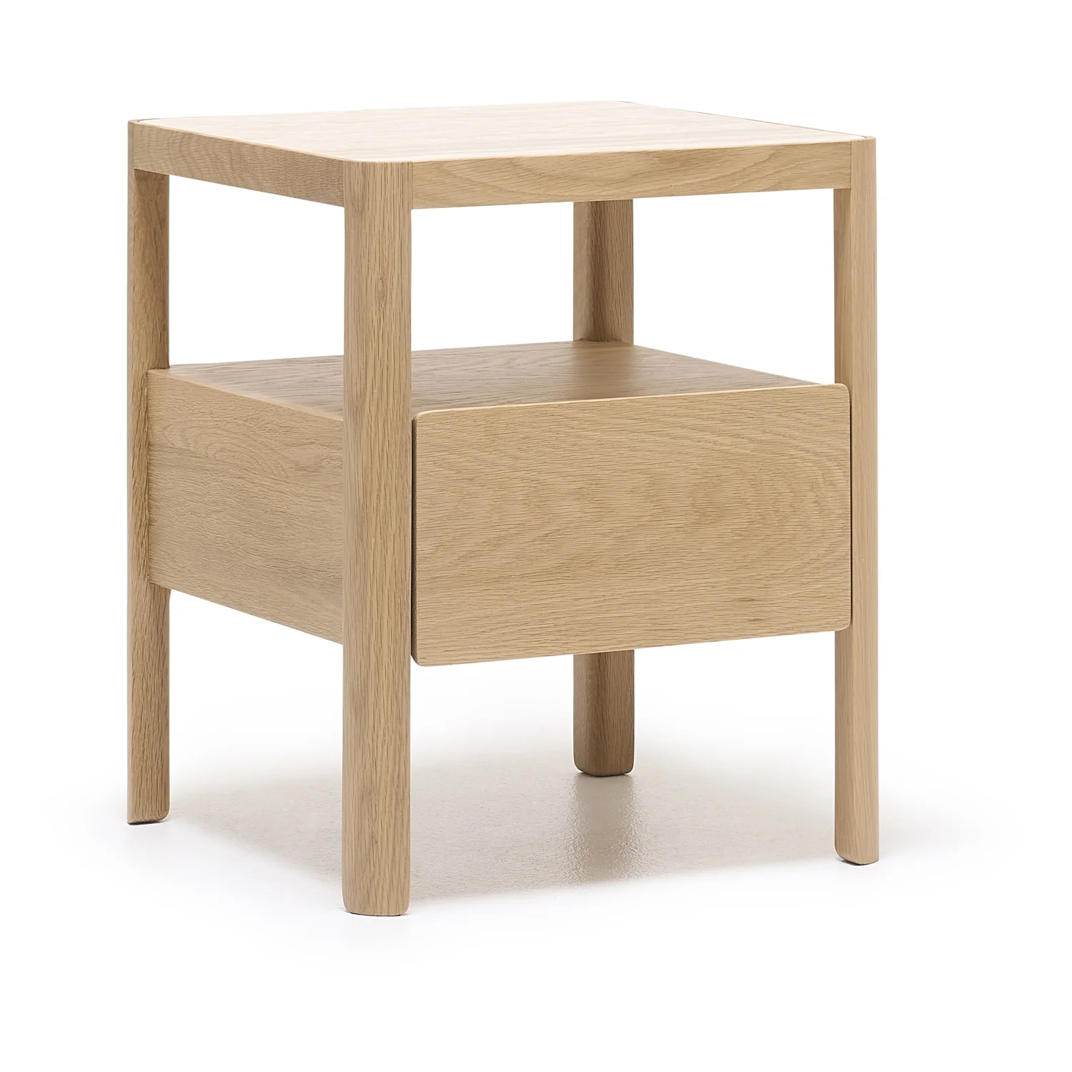 Theo Travertine Bedside Table