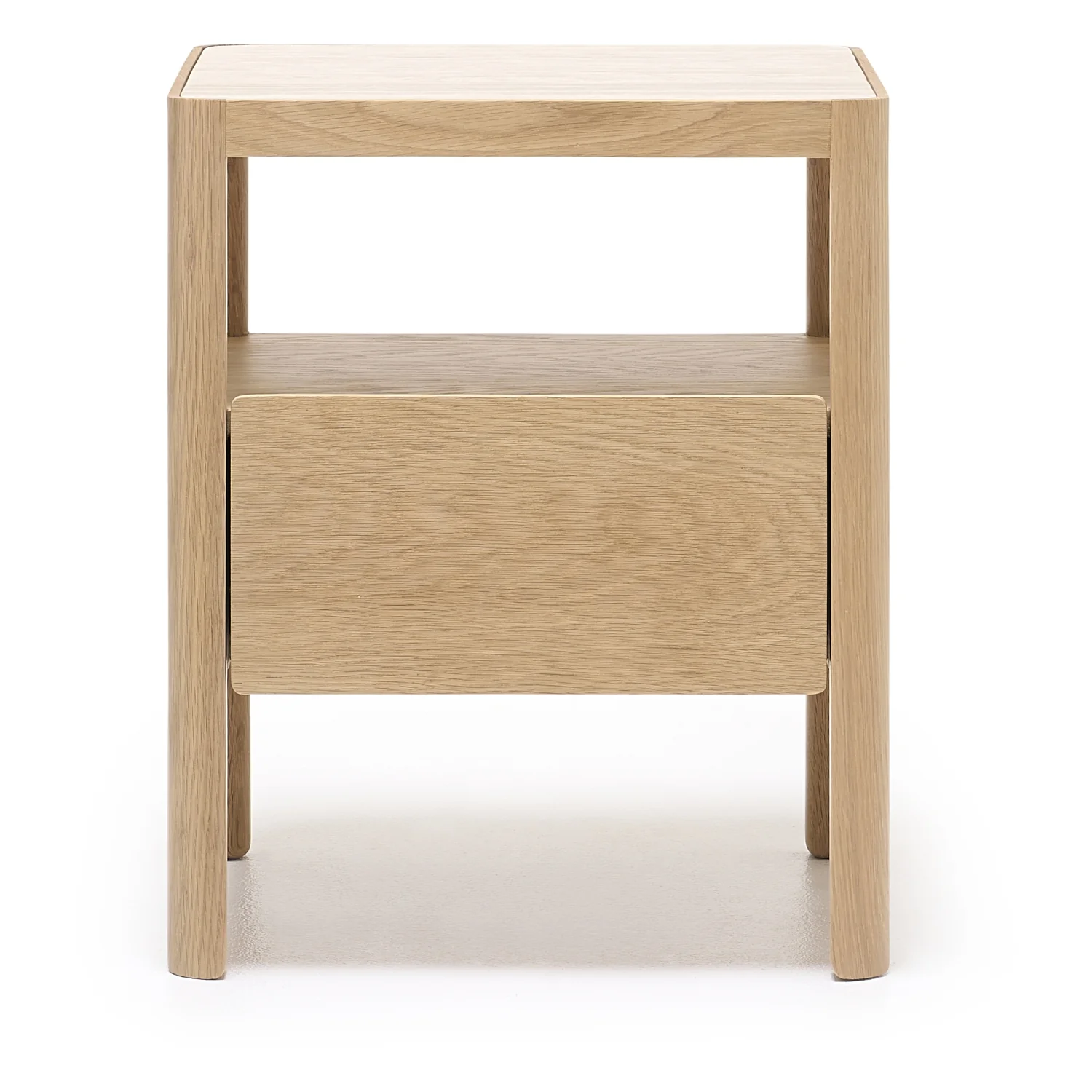 Theo Travertine Bedside Table - Image 2