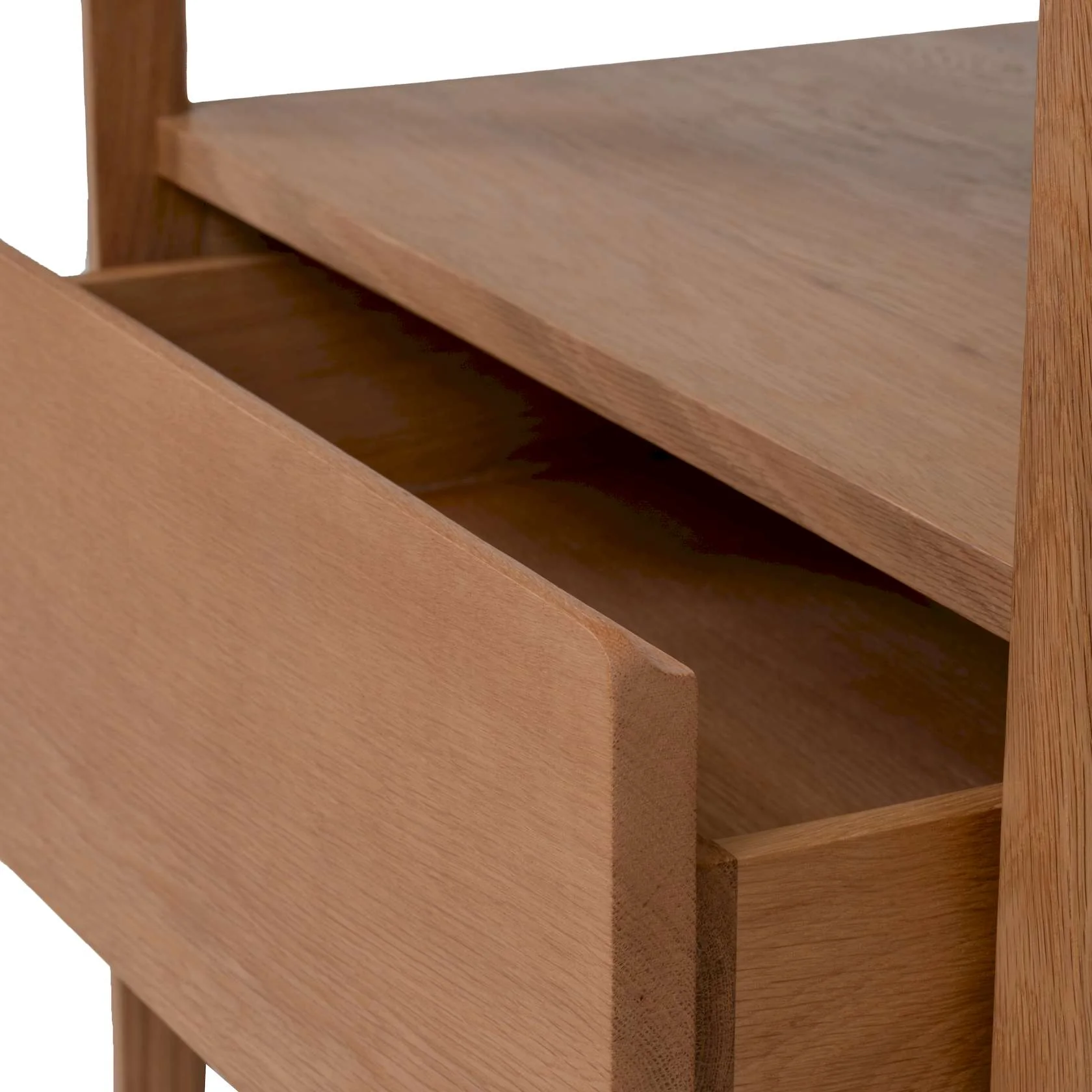Theo Travertine Wide Bedside Table - Image 10