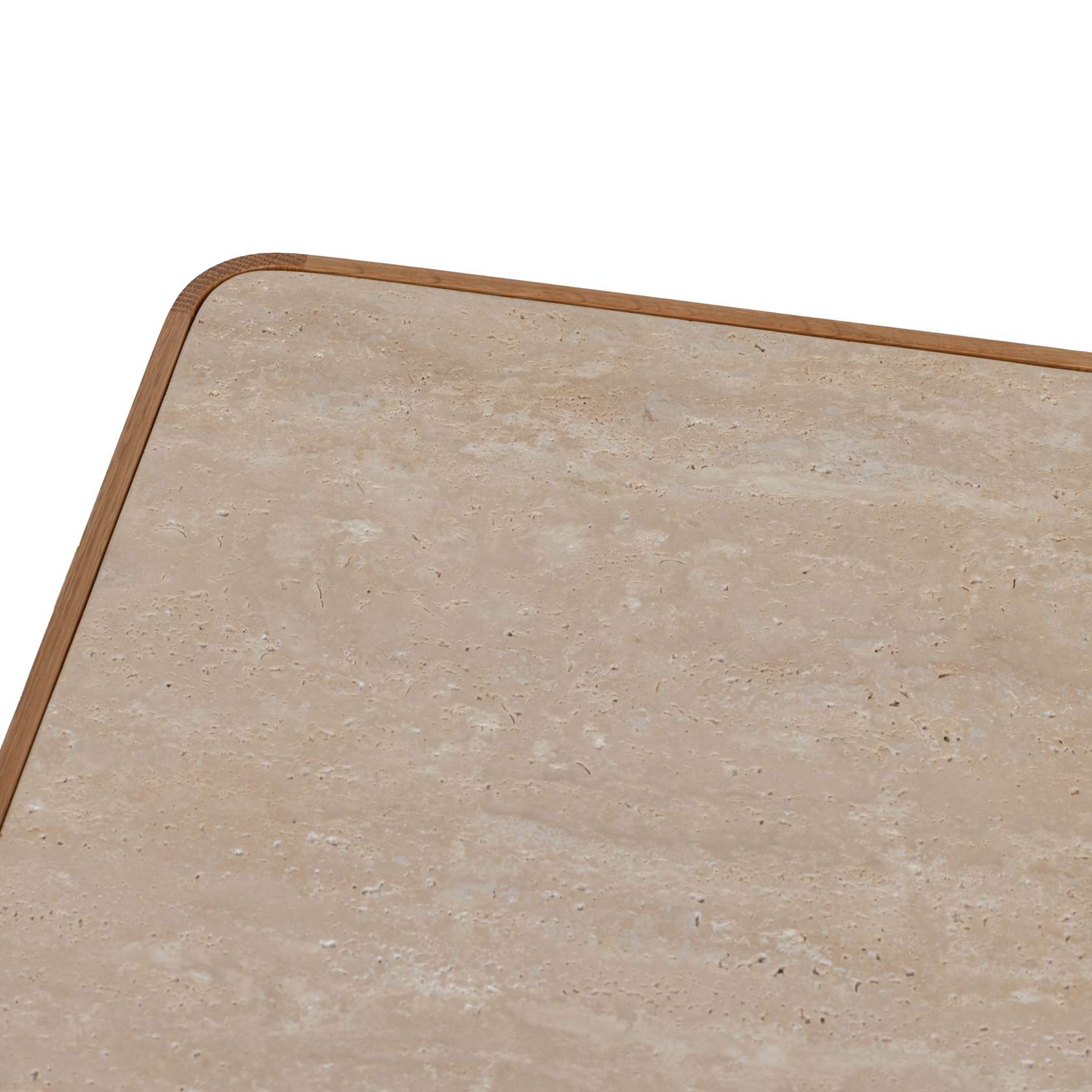 Theo Travertine Wide Bedside Table - Image 7