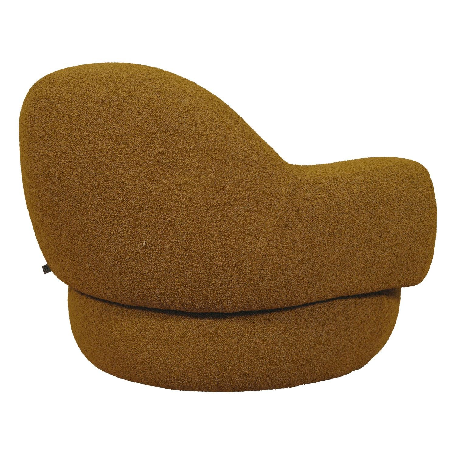 Toad Lounge Chair - Ochre-Fleece 0006 - Floor Stock - Image 3