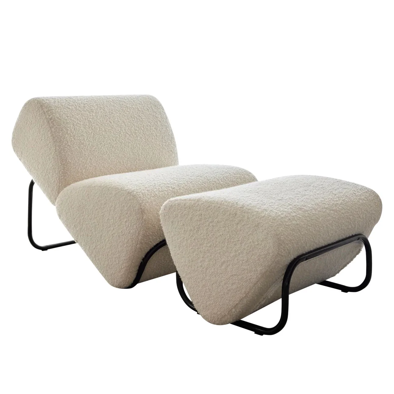 Trend Boucle Module Lounge Chair - Image 5