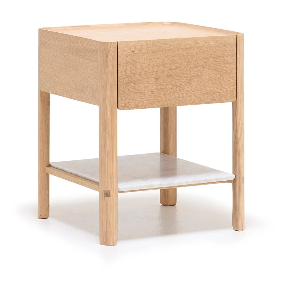 Tye Medium Marble Nightstand
