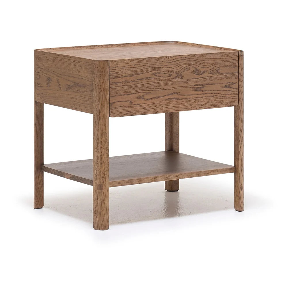 Tye Timber Wide Nightstand - Image 2