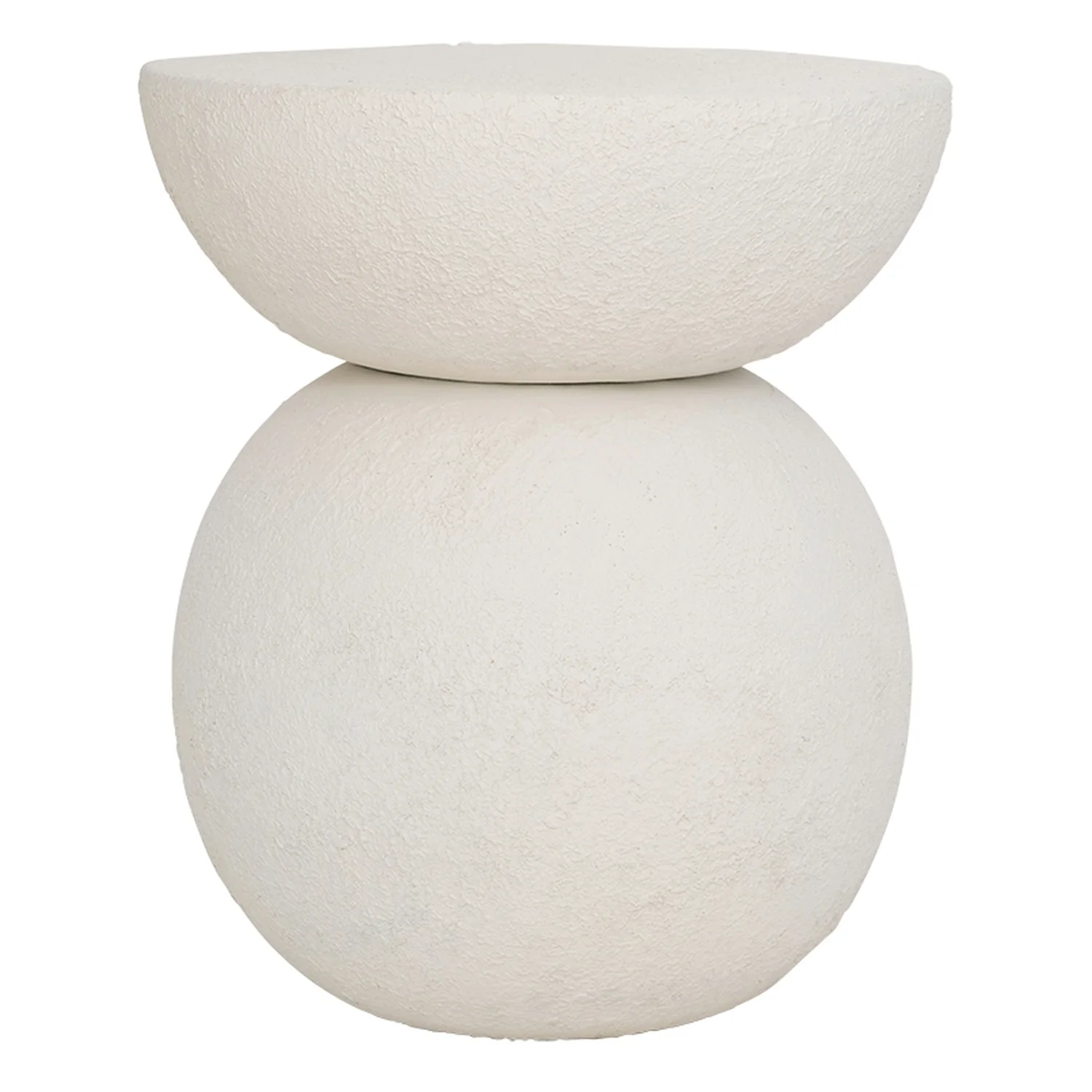 Umi Metal Side Table - White