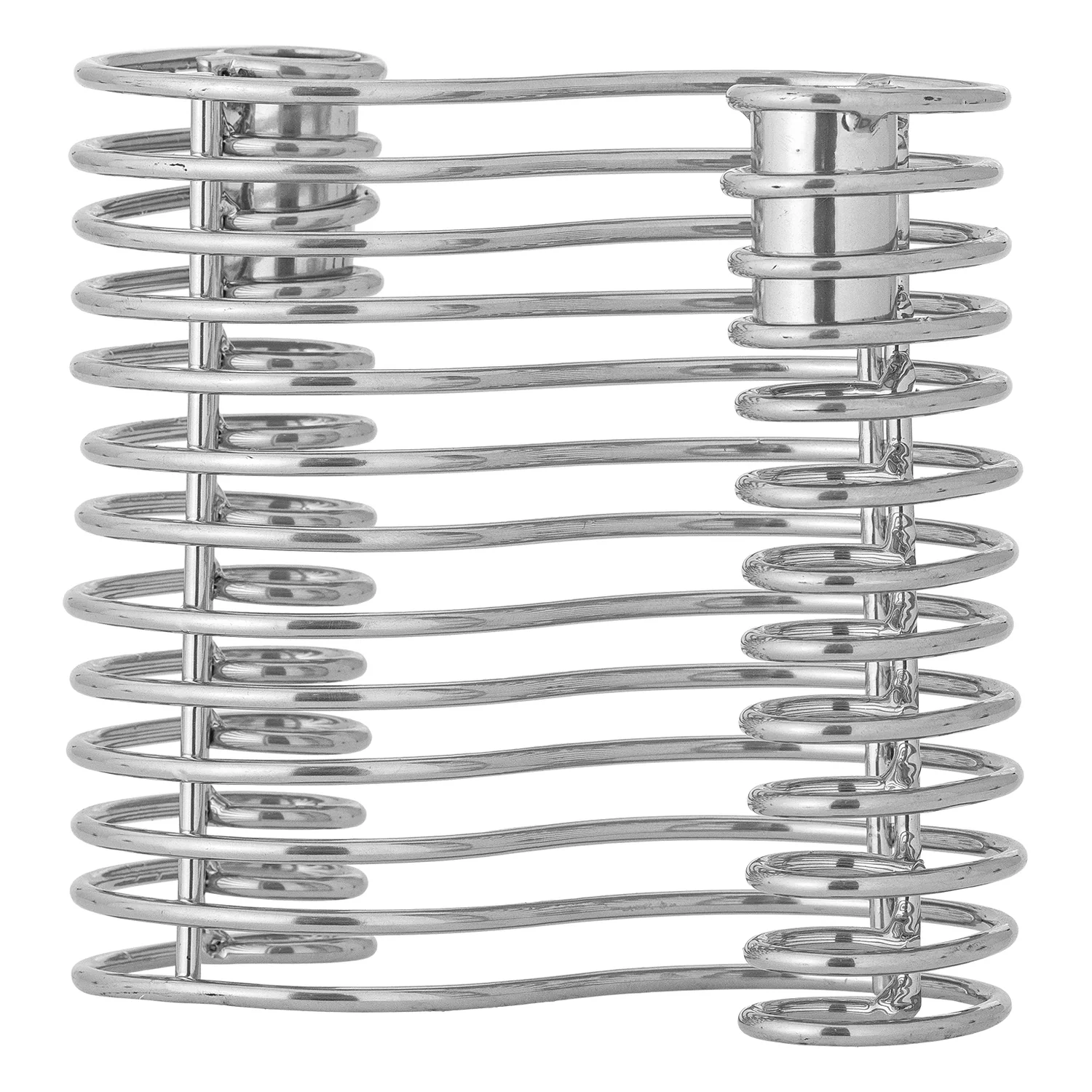 Wavela Iron Candle Holder - Silver - Image 2