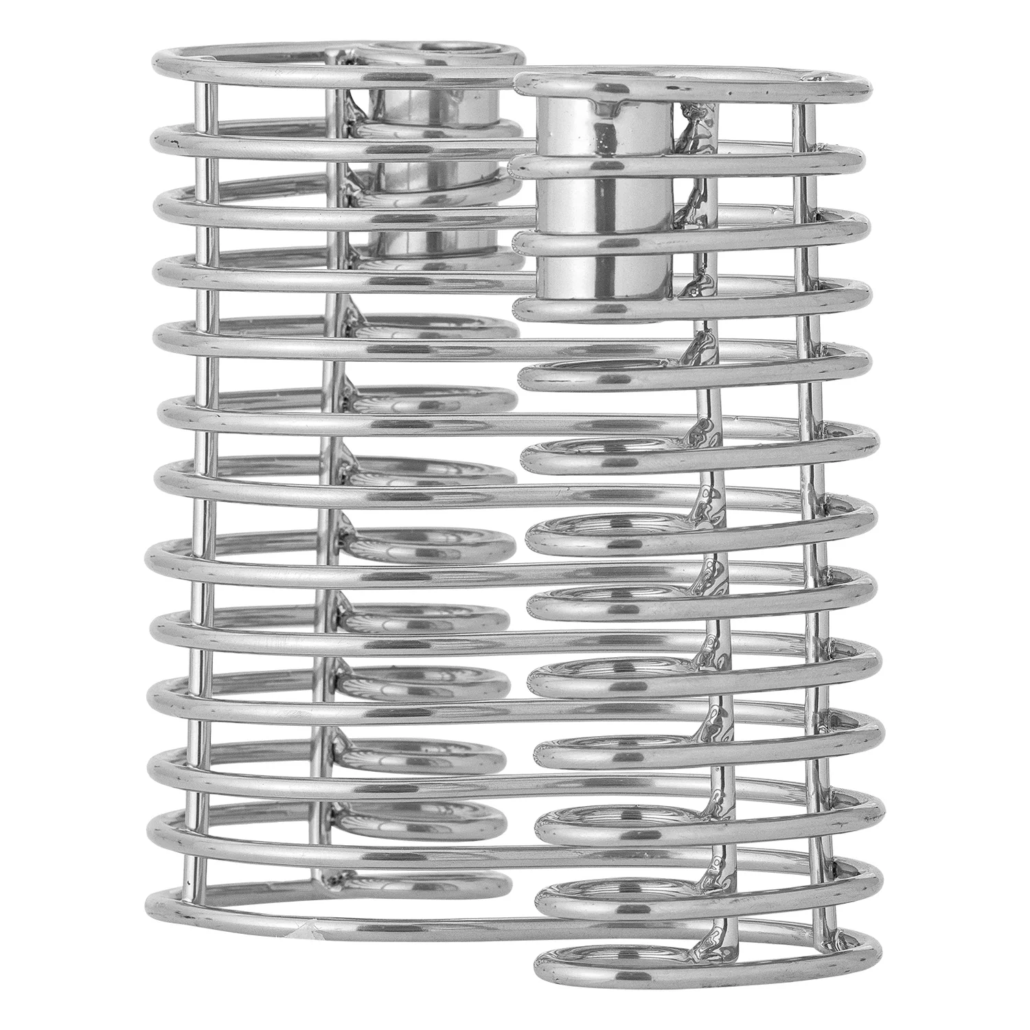 Wavela Iron Candle Holder - Silver - Image 3