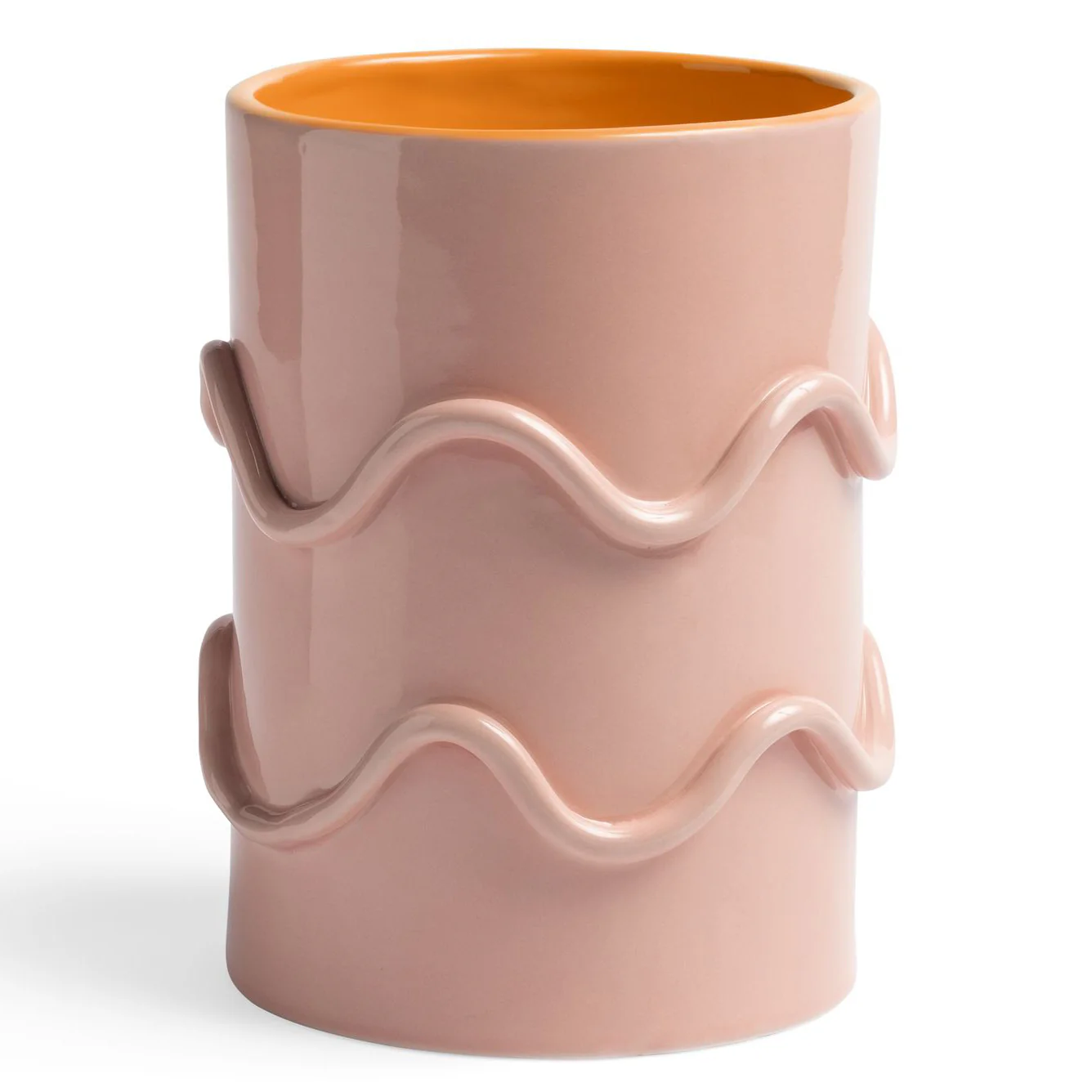 Wavy Vase - Pink