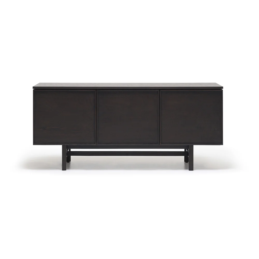 Yorke Plain Timber Sideboard - 3 Doors with H Legs