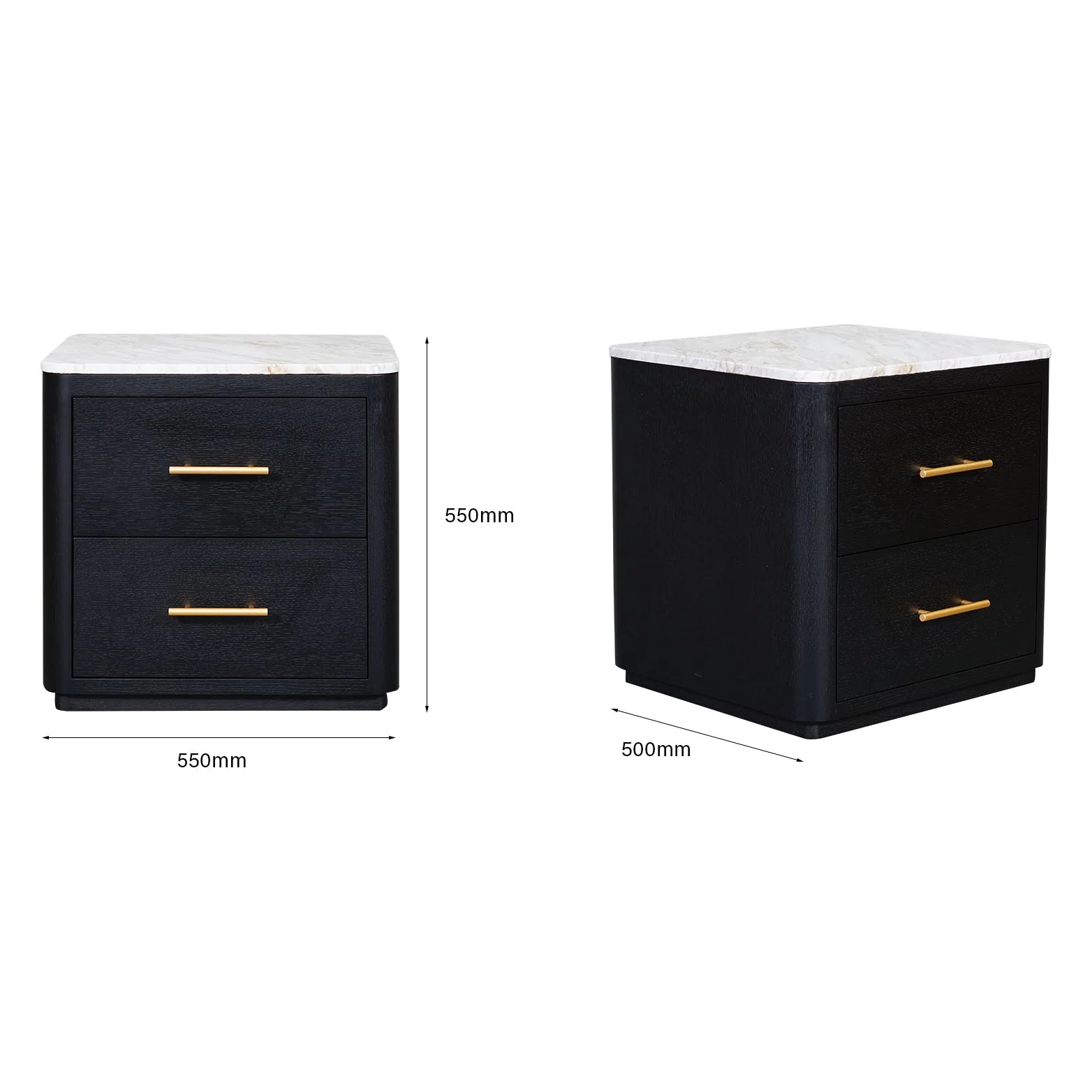 Zara Bedside Table - Image 10